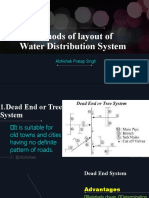 Methods of Layout of Water Distribution System: Abhishek Pratap Singh
