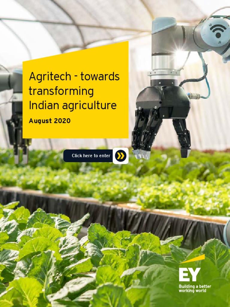 Ey Agritech Towards Transforming Indian Agriculture | PDF | Economy Of ...