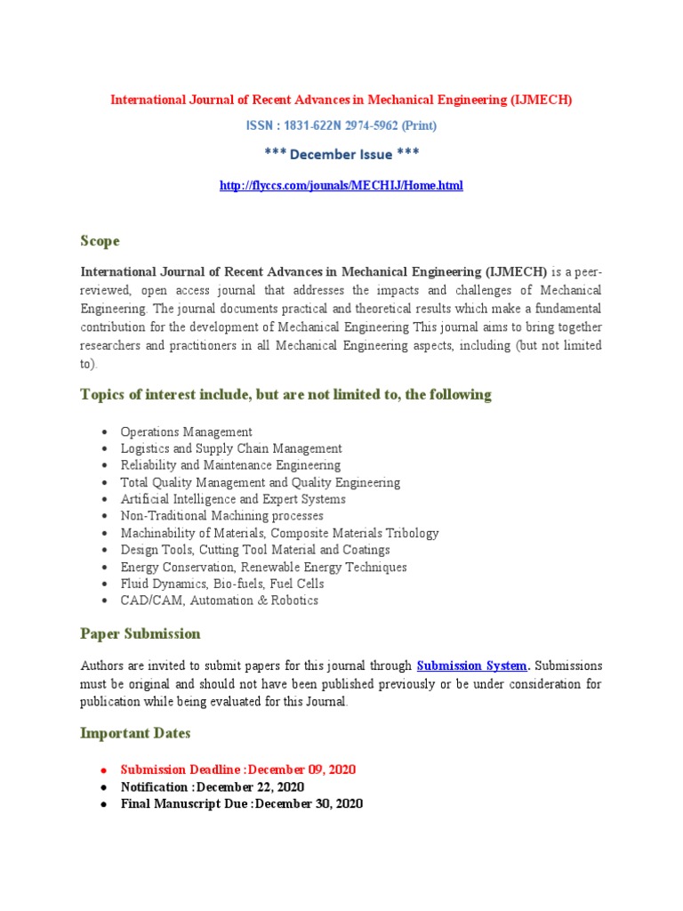 Advances in Mechanical Engineering | PDF | Art | Computers