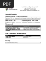 Audit Programme - Sample | PDF | Audit | Revenue