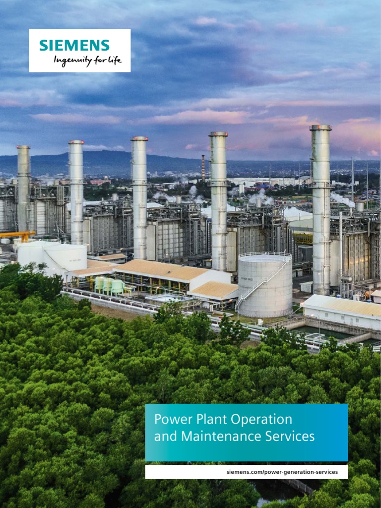 Power Plant O&M Services Guide PDF Power Station Iso 9000
