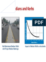 Median and Kerbs