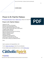 1 Prayer To St. Paul For Patience - Archdiocese of Saint Paul and Minneapolis