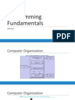 Programming Fundamentals: Week 01