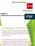 CH 1 Intro To Accounting