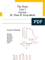 The Heart Unit 3 Guyton Dr. Ebaa M Alzayadneh