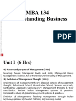 Unit I Management