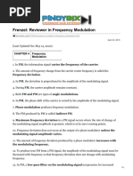 Frenzel Reviewer in Frequency Modulation