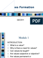 Valuesformation 161103010403 PDF
