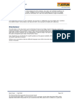 Colour Variation: Technical Data Sheet Jotafloor Rapid Dry