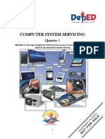 Computer System Servicing: Quarter 1