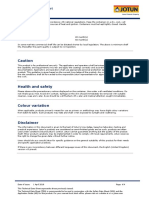 Caution: Technical Data Sheet Jotafloor Sealer