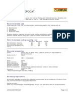 Durable Epoxy Floor Coating Technical Data