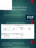 Revaluaciones de Activos Fijos y Registro Contable PDF