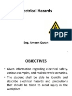 Electrical Hazards: Eng. Ameen Quran