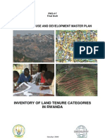 Rwanda Land Use and Development Master Plan