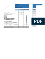 XYZ Company Cost Classifications Cost of Goods Sold Statement Friday, December 31, 2010