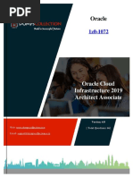 1z0-1072 Oracle Cloud0AInfrastructure 2019architect Associate - 3 August 2020 - Compressed