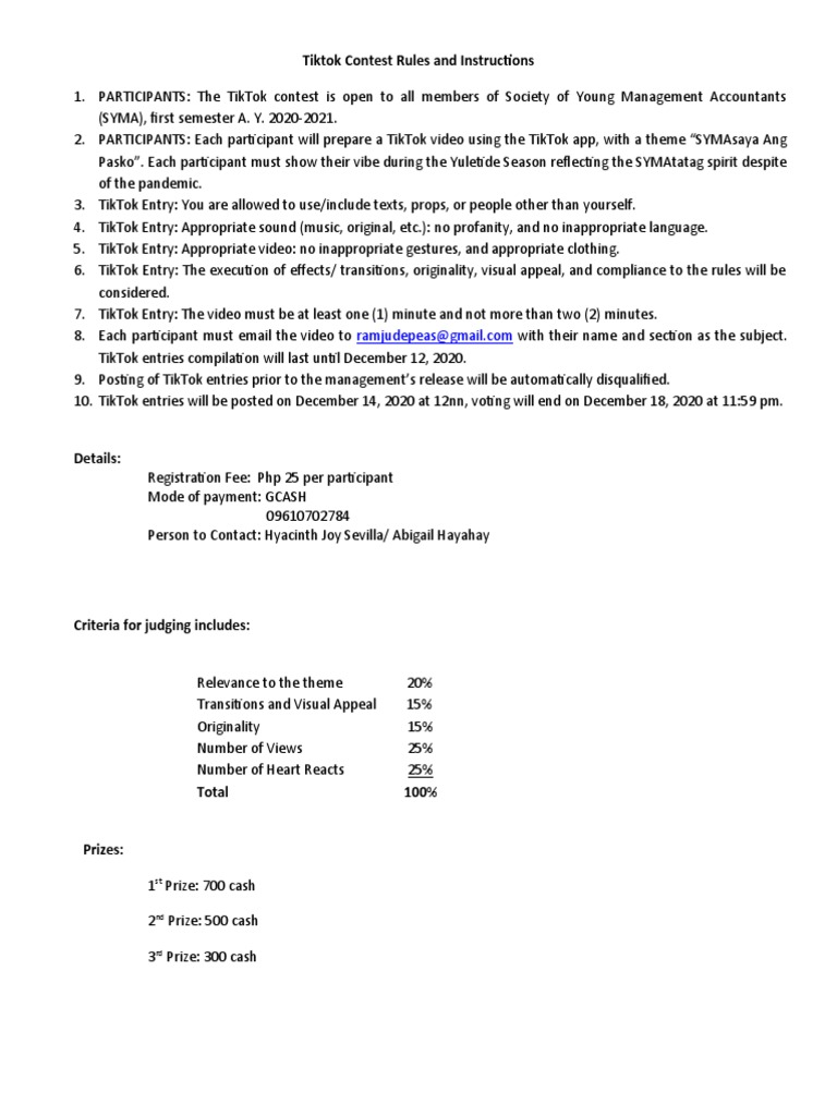 Tiktok Mechanics | PDF