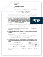 Taller 3 Solucuión de Ecuaciones No-Lineales