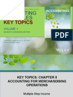 Accounting Principles: Key Topics