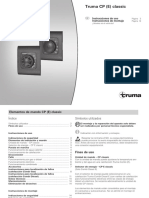 Truma Heating CP Classic Installation Operating Es