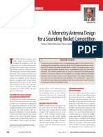 A Telemetry Antenna Design CP Antenna