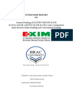 General Banking of EXPORT IMPORT BANK Bangladesh Limited (Exim Bank) and A Comparative Study Between Islami Banking and Conventional Banking