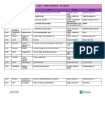 08/17 - 08/21 SCHEDULE - 5th GRADE: Date Classes Goals Abilities Activities