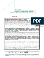 Informe Nacional Do Prognóstico Hidrológico Agrícola e de Saude Publica para Epoca Chuvosa 2020-21 - Final PDF