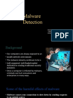 Malware Detection: Rahul R S (1BM17IS066) Vikram K (1BM17IS089) Rithvik M (1BM17IS068)