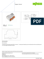 Data Sheet - Item Number: 789-811 Manual Operation Module 4 Analog Outputs 1,50 MM