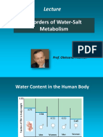Disorders of Water-Salt Metabolism: Prof. Oleksandr Ataman