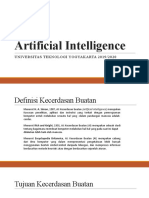 Kecerdasan Buatan - Artificial Intelligence Intro 2