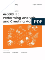 ArcGIS III Performing Analysis and Creating a Map