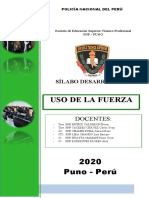 Uso de la fuerza PNP