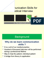 Communication Skills For Medical Interview