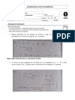 Examen Matematica 2