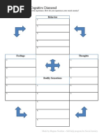 Worksheet 1: The Cognitive Diamond: Behavior