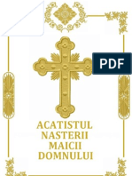 Acatistul Nasterii Maicii Domnului