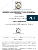 Carta de Convivencia Del Cra Santa Lucia