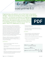 Datasheet Mathcad Prime 6 en PDF