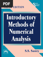 Introductory Methods of Numerical Analysis: Fifth Edition