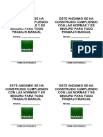 Andamios - Tarjeta Verde