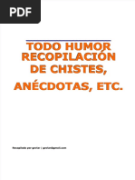 Recopilacion de Chistes. Anecdotas | PDF | Horizonte | Longitud