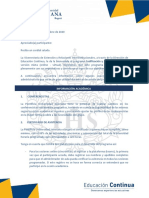 3049 - Carta de Bienvenida Grupo 9 PDF