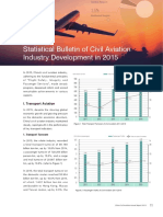 Statistical Bulletin of Civil Aviation Industry Development in 2015