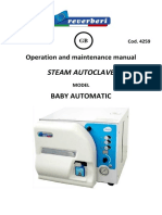 Steam Autoclave: Operation and Maintenance Manual