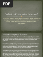 What Is Computer Science