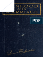 Manhood and Marriage PDF